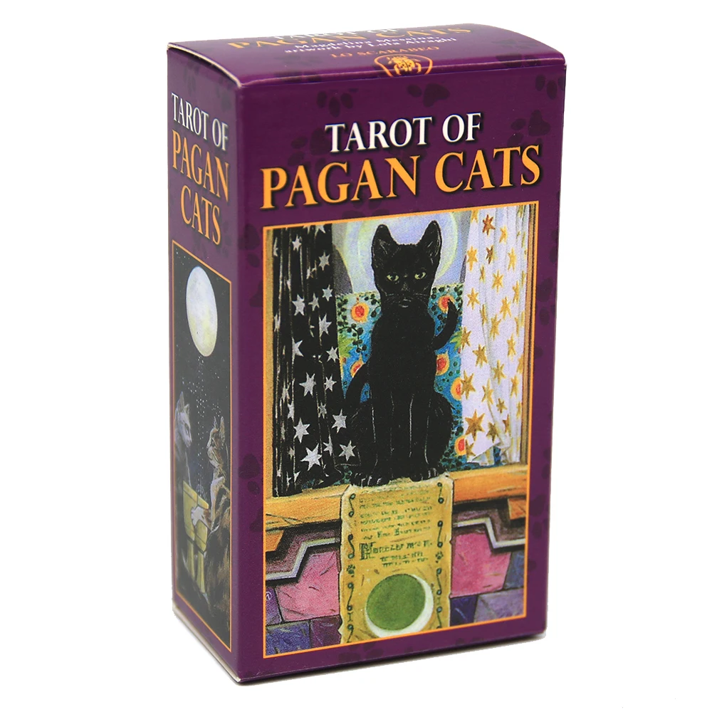 

Tarot of Pagan Cats Card PDF Guidebook a realm of magic and power Access their unique wisdom with beautifully illustrated deck