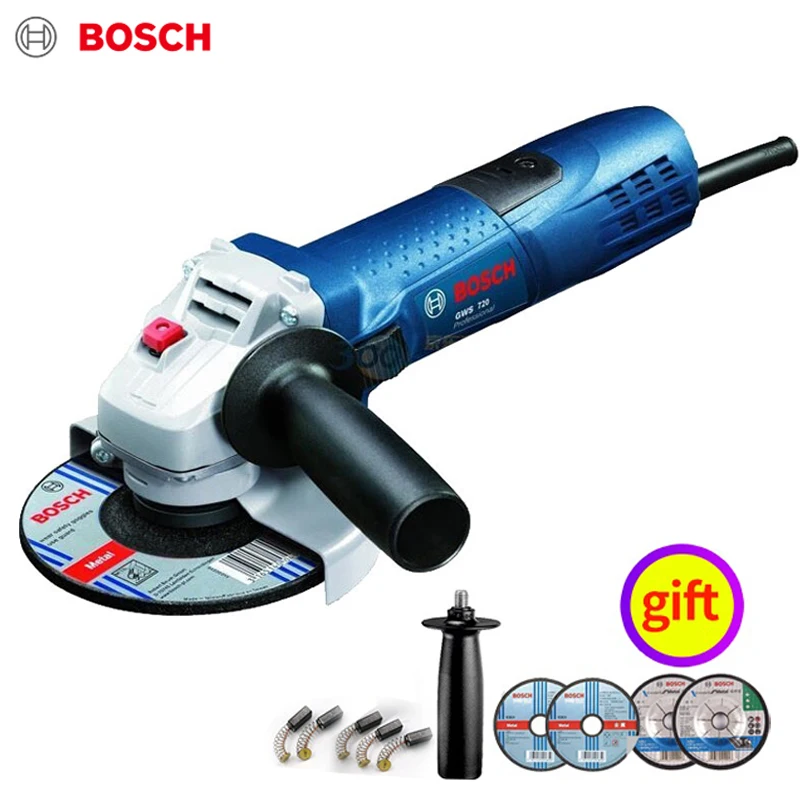 Bosch Gws660 Angle Grinder Metal Cutting Polishing Machine Cutting