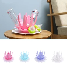 Лепестковая полка для хранения детских бутылочек, полка для сосок, многофункциональная сушилка для бутылочек, держатель для сушки