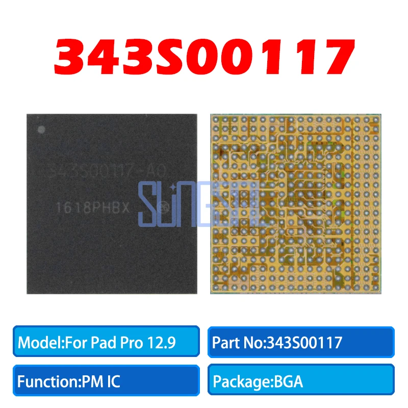 100% Оригинальный 343S00117-A0 343S00117 для iPad Pro 12 9 2nd pad7 чип питания PM большой основной