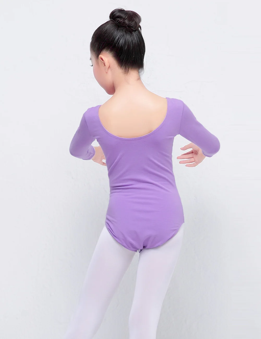 Ballet Leotards Kids Gymnastics Leotard Girls Dance Bodysuit Dancewear Dance Costumes Toddler Cotton Dance Leotard Short Sleeves