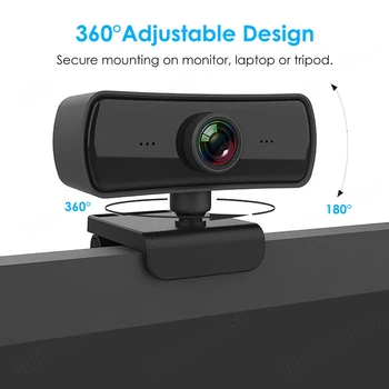 

YouTube,Skype Video Calling,Studying,Conference Webcam HD Camera with Plug & Play USB Web A Video Camera for Computer