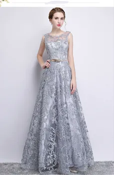 

Banquet Dress 2019 Dignified Atmosphere Self-cultivation Thin Long Full Dresses Woman