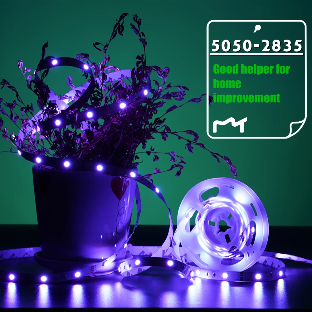 Светодиодный осветительные полосы RGB 5050 2835 SMD Водонепроницаемый лампа Гибкая