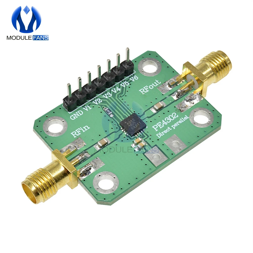 0,5 db SMA-weibliche 1MHz ~ 4GHz RF Abschwächer Numerical Control Dämpfer Modul Parallel Sofortige Modus NC dämpfer 50 Ohm