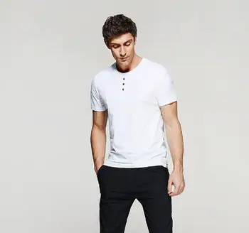 

2020 free shipping summer fashion top quality men T-shirt black