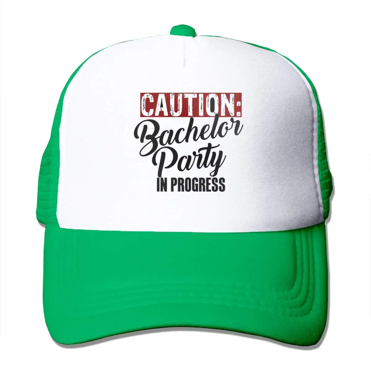 Вечерние бейсболки в стиле унисекс с сеткой, зеленый цвет, один размер