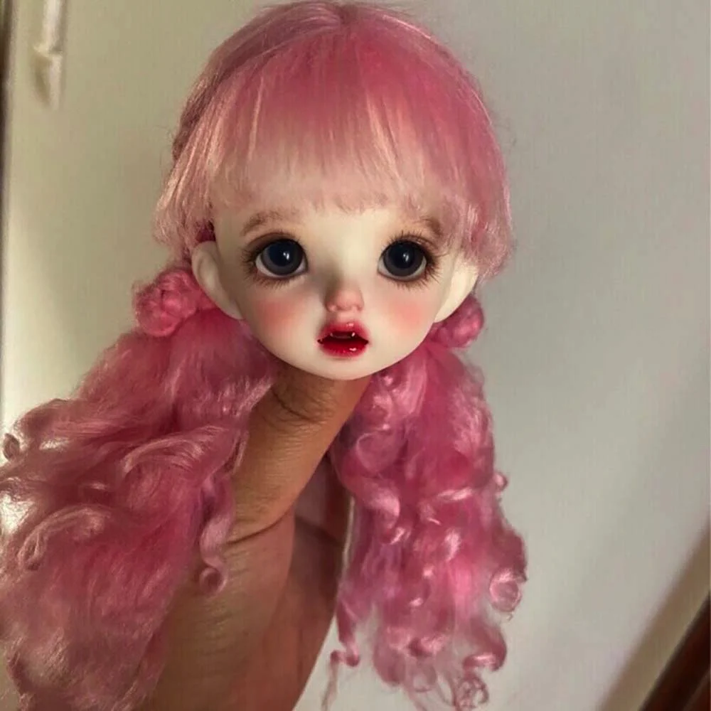 

1/6 1/8 BJD Dolls Wigs Cute Accessories Fashion Multicolor Long Wigs for Doll Hair Princess Hairstyle 1/4 30CM 60CM Toy Girls