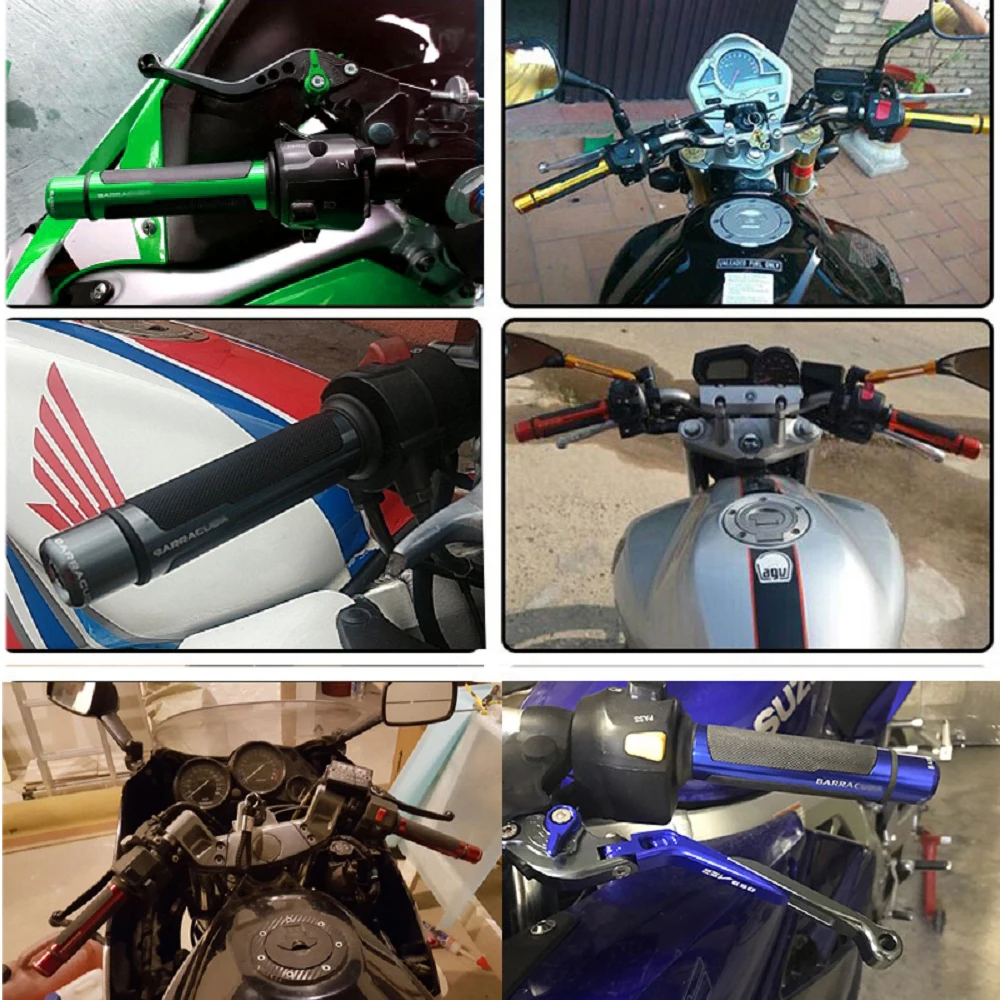 Ручка тормоза мотоцикла CNC Мотоцикл Регулируемый рычаг сцепления ручка для Kawasaki