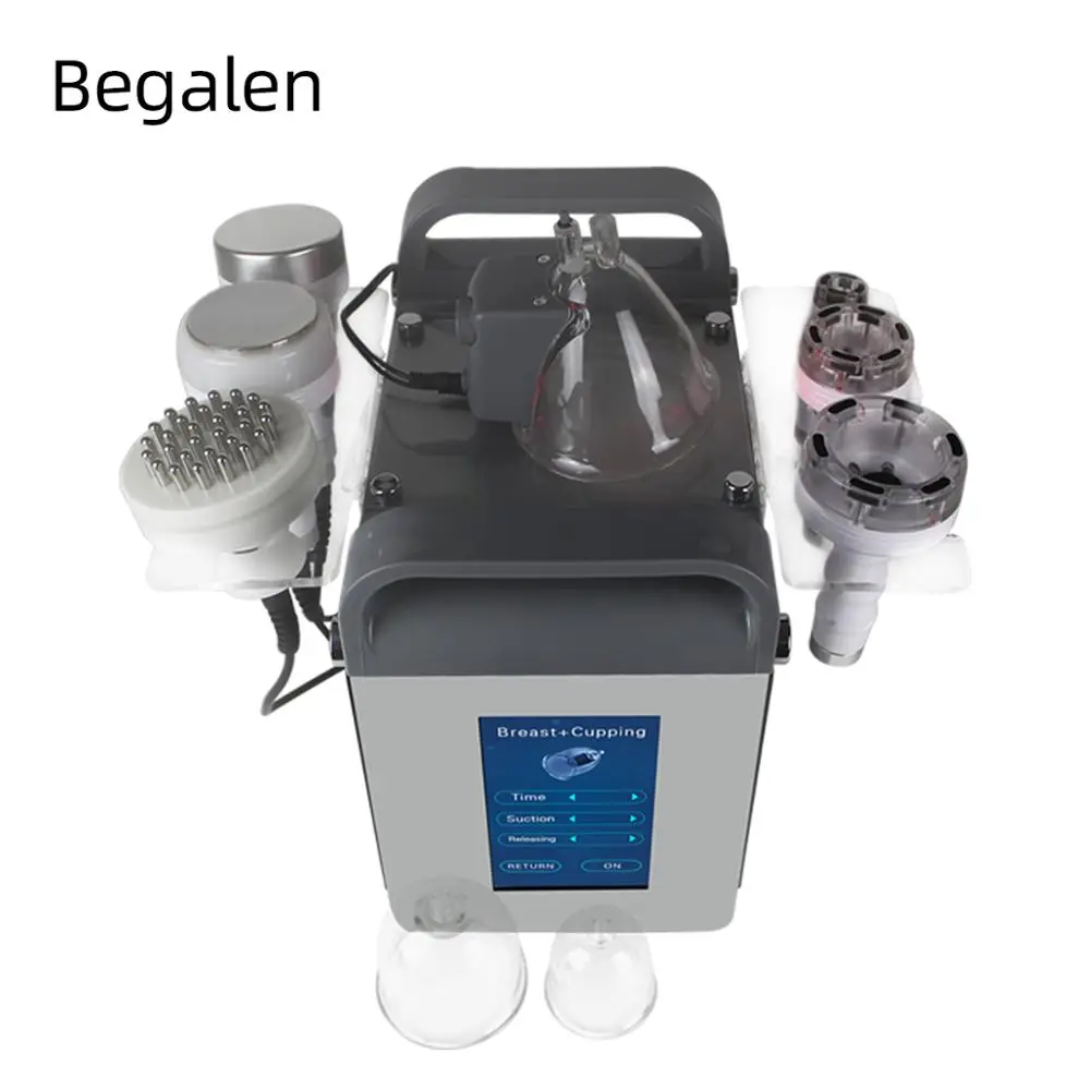  Multi-function Face Lift Ultrasonic Cavitation 5D Carving Instrument Rf Vacuum body shaping Slimmin