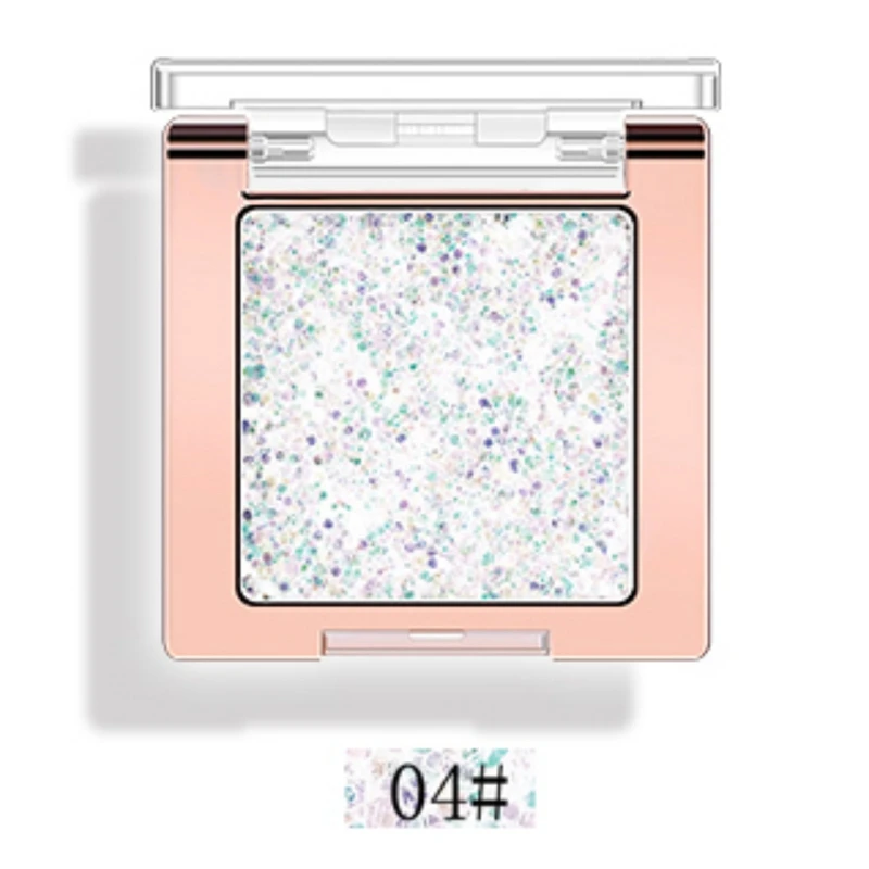 Блестками High Gloss тени для век длинный жирности блестящие светящиеся
