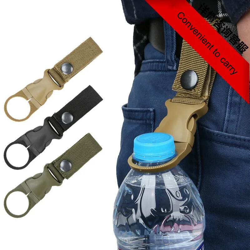 Tractical Military Molle 1000D нейлоновая тесьма Пряжка крючок держатель для бутылки воды