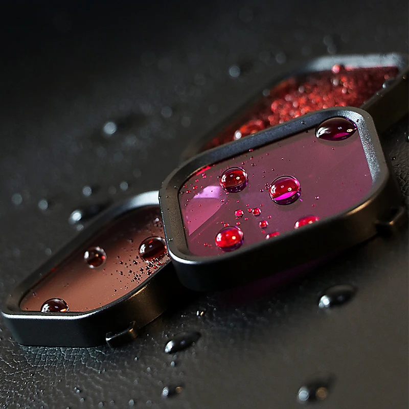 60 м водонепроницаемый чехол фильтр для дайвинга для GoPro Hero 8 защитный корпус фиолетовый розовый красный фильтр для объектива для Go Pro 8 черный аксессуар