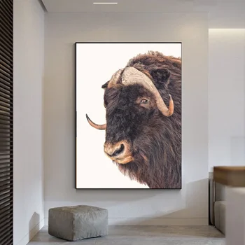

Cattle Canvas Poster Art Print Wall Pictures for Living Room No Frame