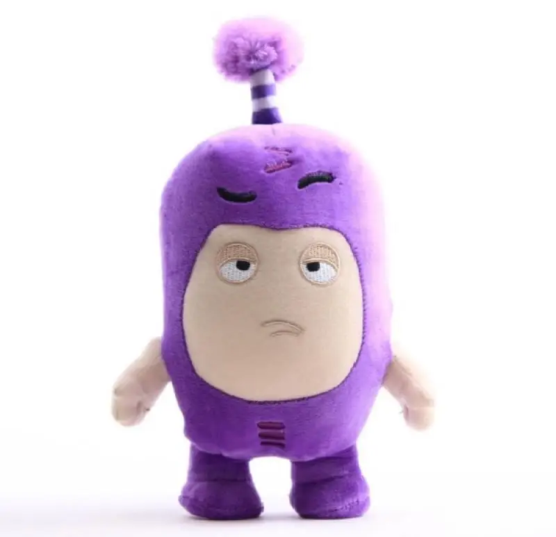 Новый год 7 шт./компл. 18 см Oddbods мультфильм предохранитель Jeff Newt Odd ZEE Bods мягкие