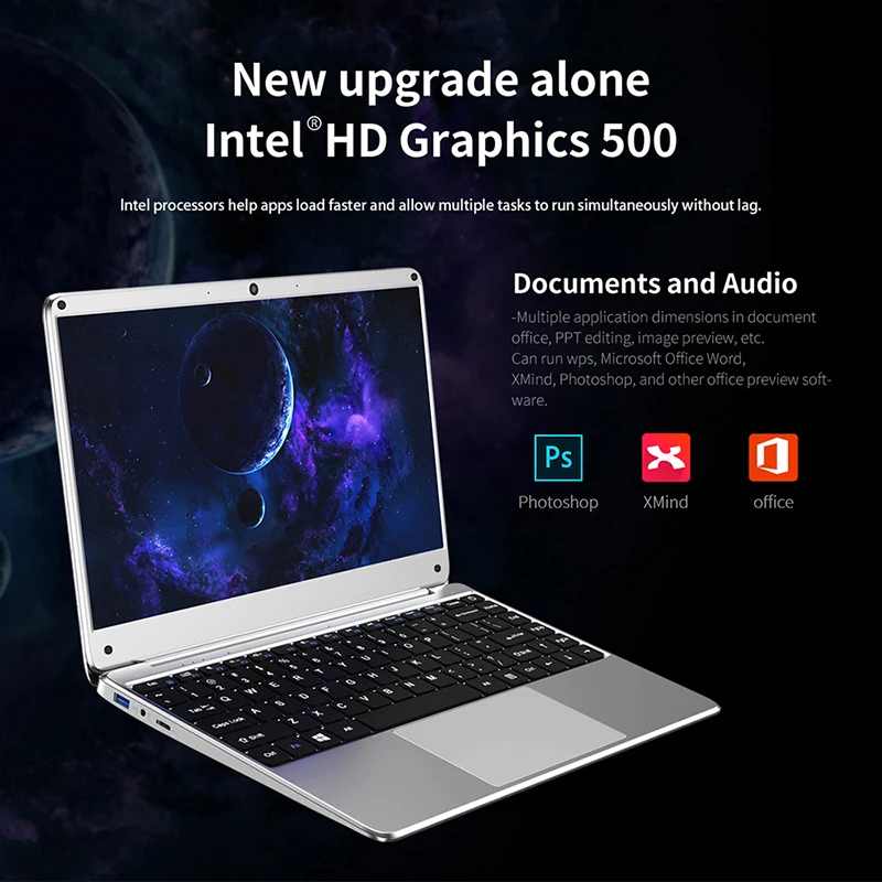 US $265.76 141 Inch 6GB DDR4 RAM 128G 256G SSD Notebook 19201080 Laptop Full Layout Keyboard WiFi Bluetooth RJ45 for Student Office