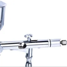 Поставка 0.3мм13мл металлическая чашка боковая кастрюля Давление Регулируемый двойного действия воздуха щетка TD-181A