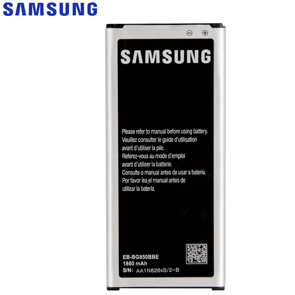 Оригинальная Замена Samsung батарея для Galaxy Alpha G850 G8508S G850A G850Y G850K G8509V G850F EB BG850BBE