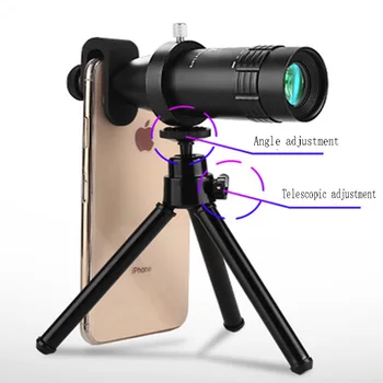 

16x telephoto lens universal 16x mobile phone lens HD mobile phone external zoom telescope head hunting outdoor sports use