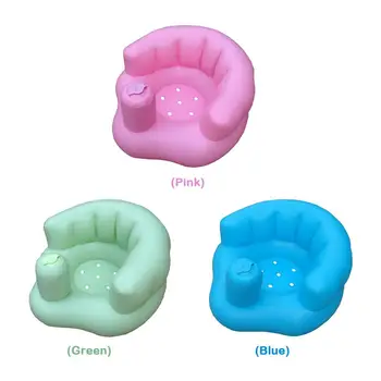 

Baby Inflatable Bath Shower Chair Toddlers Kids Infant Bathing Sofa Seat Stool Comfortable Baby Furniture for Hiking and Travel