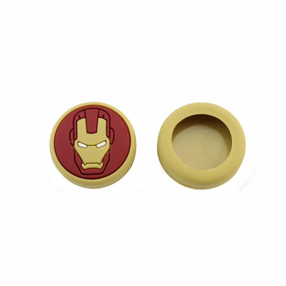 YuXi силиконовые Мстители Человек-паук Thumb Grip cap Stick джойстик чехол для sony PS3 PS4 Slim для Xbox One 360 для Switch Pro - Цвет: I