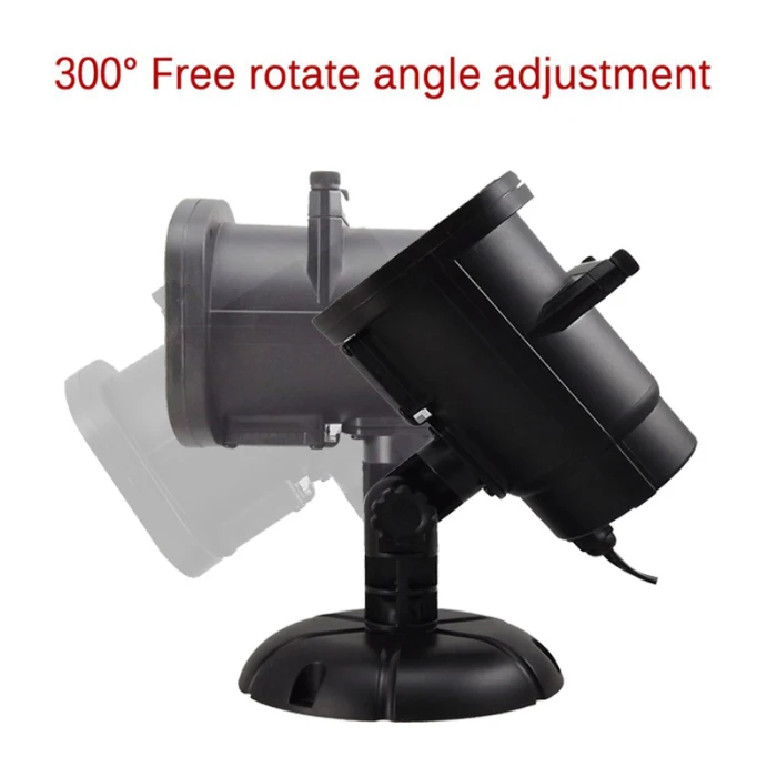 12 Pattern Landscape Projector Move LED Xmas Garden Stage Party Light Christmas Projection Lamp can CSV