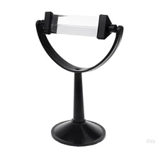 Новое Оптическое стекло Тройная треугольная призма с подставкой для физики света спектра обучения