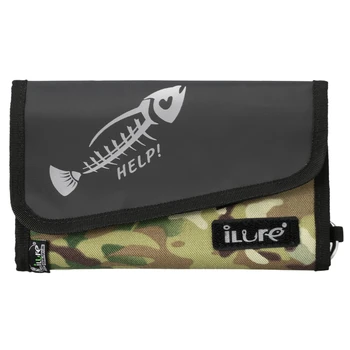 

Fishing Jig Bag Portable Folding Fishing Bag Pouch for Soft Lures Baits Carp Fishing Tackle Pesca Lures Bags
