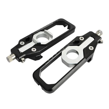 

For BMW S1000RR 2009 2010 2011 2012 2013 2014 2015 2016 CNC Aluminum Left & Right Chain Adjusters with Spool Tensioners Catena
