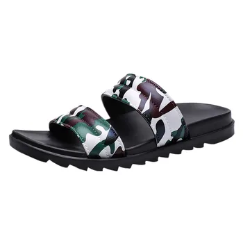 

Casual Couples Men Slippers Summer Beach Flip Flops Camouflage Shoes Sandals Male Slipper Flat Shoes Fashion Male #5.5