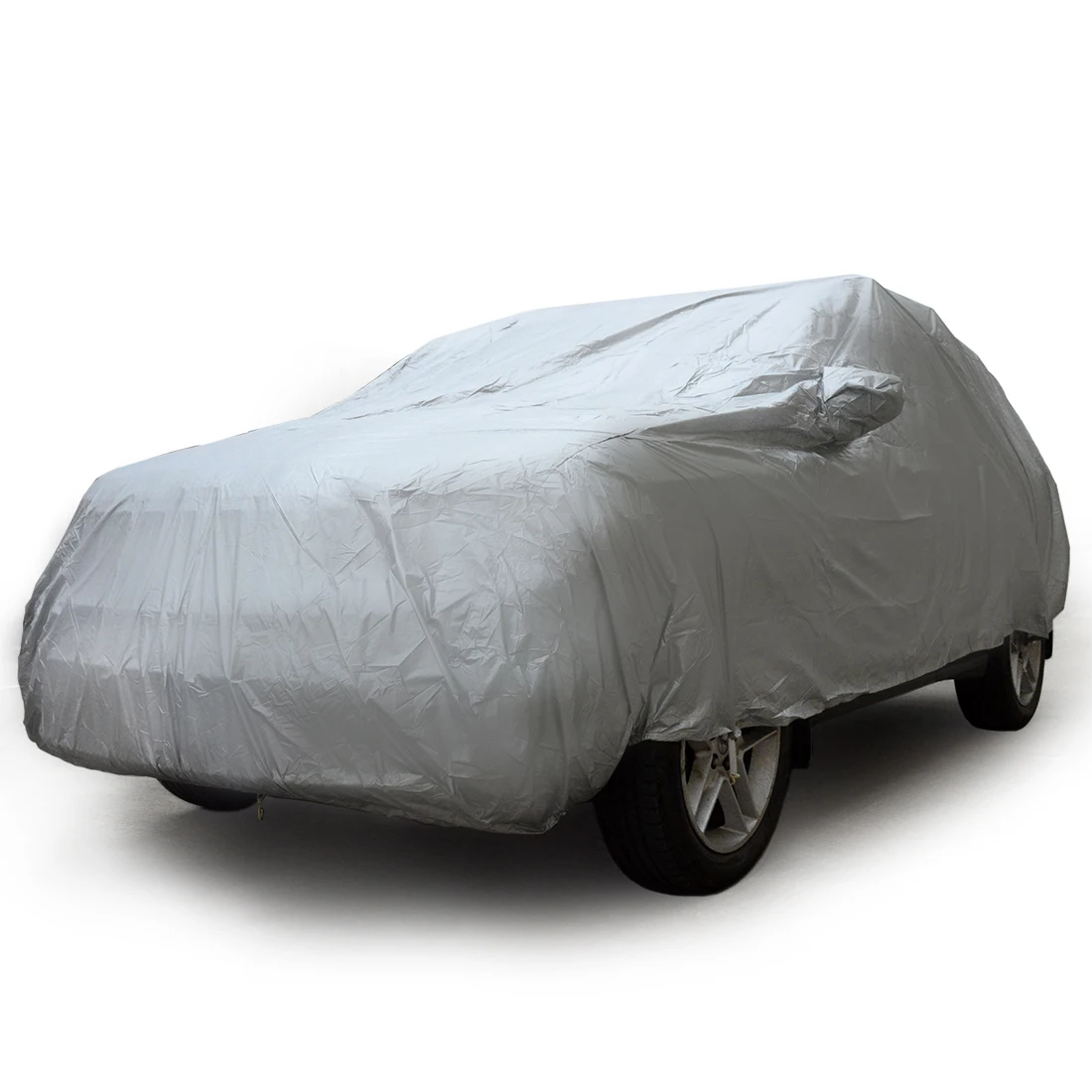 

M L XL Full SUV 4x4 Car Cover Sun UV Protective Snow Dust Resistant Protection Size Car Covers Gray