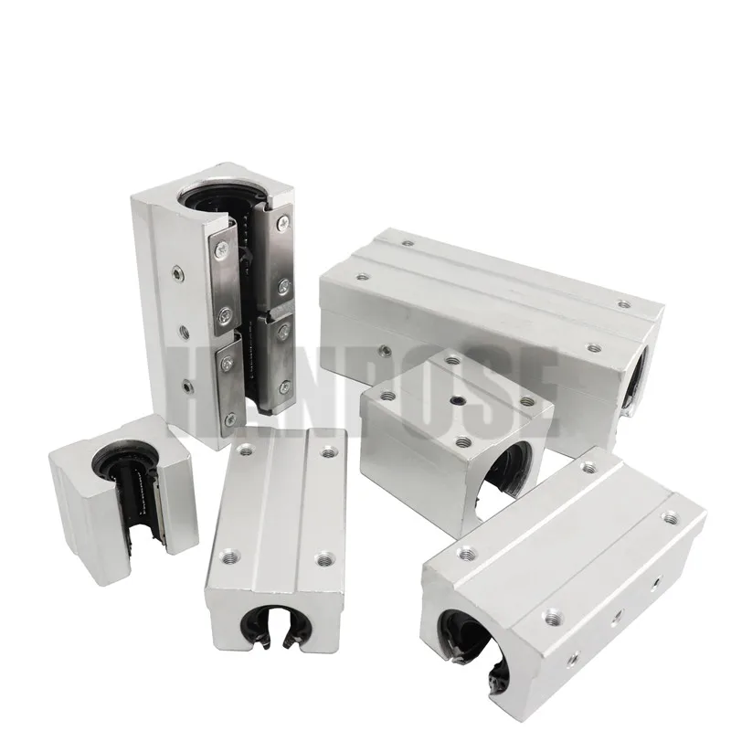 2 шт. SBR10UU SBR12UU SBR16UU SBR20UU SBR30UU Линейный шарикоподшипник блок открытого типа CNC маршрутизатор SBR линейная направляющая