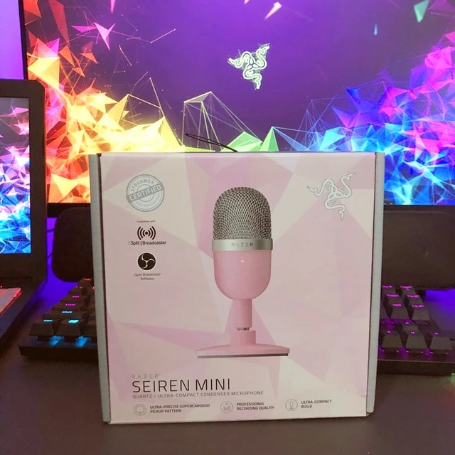 Razer Seiren Mini Usb Condenser Microphone for professional recording of  streaming media and PC games with precise quality - AliExpress