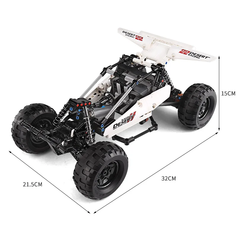 От ЕС ешина техники автомобиль модель совместима с MOC 1812 PF Багги 2 пустыня