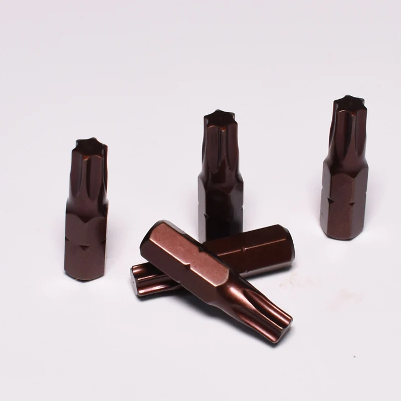 Torx Screwdriver Bit Set S2 Steel 1/4