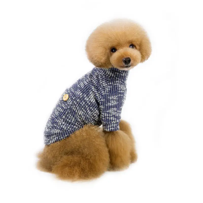 2Warm Winter Dog Sweater with Pocket High Collar Cloth for Winter and Autumn Puppy Cloth 1 2Warm Winter Dog Sweater with Pocket High Collar Cloth for Winter and Autumn Puppy Cloth 4