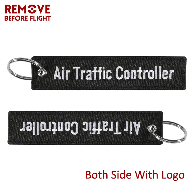 Брелок для ключей с вышивкой Remove Before Flight|Брелоки| |