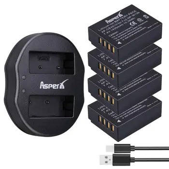 

4Pcs 1400mAh NP-W126 NP W126 Battery + Dual Charger for Fujifilm Fuji X-Pro1 XPro1 X-T1 XT1 X-T2 X-T10 HS30EXR HS33EXR X PRO1