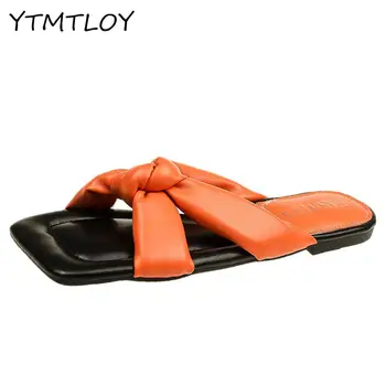 

Sexy Orange Green Sandals Summer Women Slippers Open Toe Shoes Ladies Outdoor Beach Flip Flops Female Slides Zapatos Mujer