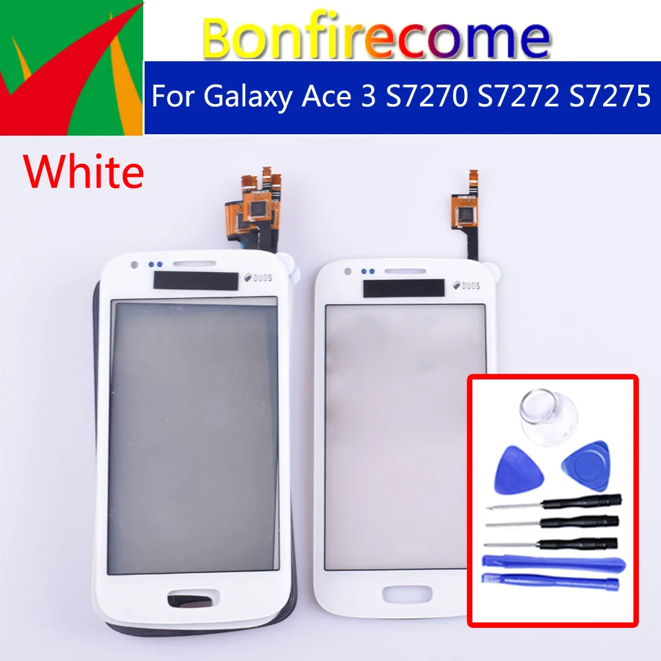 

4.0" For Samsung Galaxy Ace 3 S7270 S7272 S7275 Touch Screen Panel Sensor Digitizer Front Glass Outer Lens Touchscreen