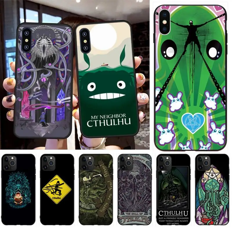 Чехол для телефона NBDRUICAI Sleeping God Cthulhu чехол iPhone 11 pro XS MAX 8 7 6 6S Plus X 5S SE XR|Бамперы| |