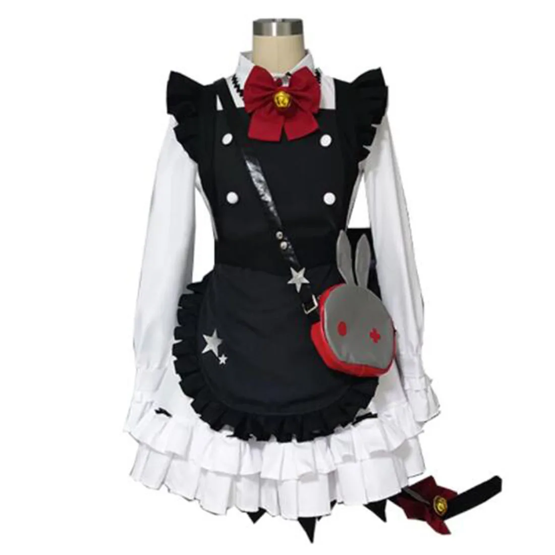 

2021 Anime VTuber Hololive Yorumi Rena Cute Maid Dress Daily Uniform Cosplay Costume Christmas Halloween Custom-made Any Size