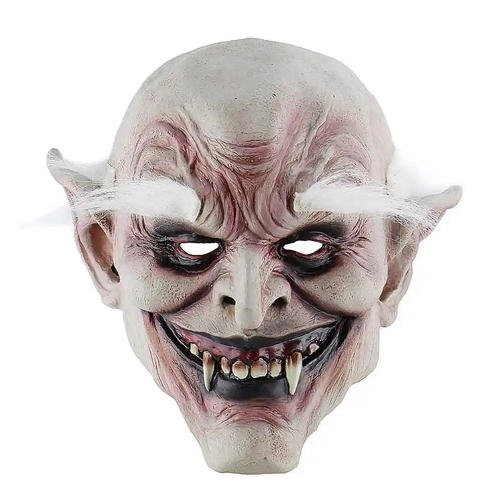 2020 new adult costume horn mask white-browed ol