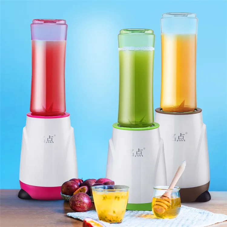 

Point Portable Plug Home Juice Extractor Automatic Fruit Juicing Cup Mini Raw Juice Cup a Generation of Fat