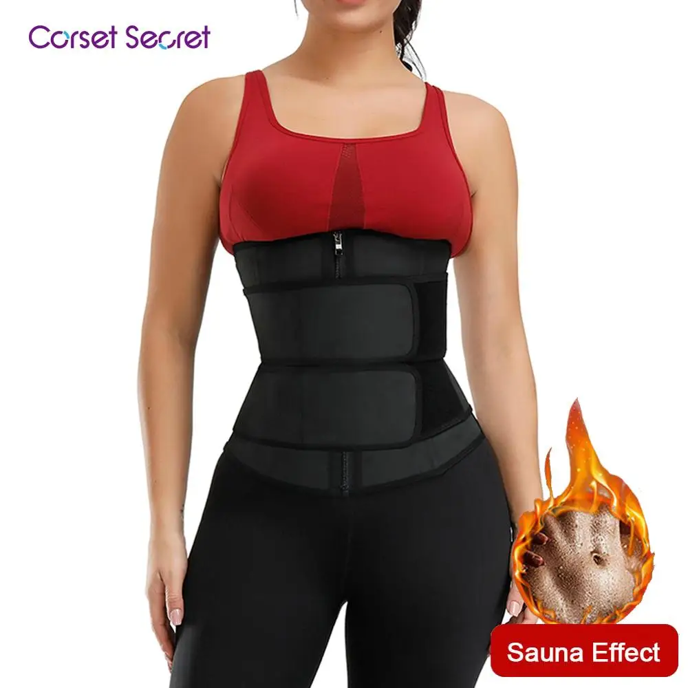 

Corset Secret Neoprene Women Waist Trainer 7 Steel Bones Waist Cinchers Tummy Control Sauna Effect Women Shapewear Girdles Sweat