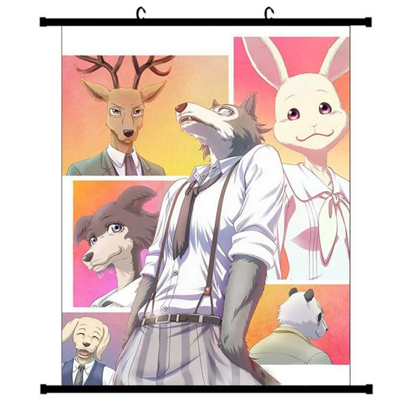 Новинка 2019 аниме BEASTARS Legosi Louis Haru Jono Gouhin настенные подвесные плакаты Otaku коллекция