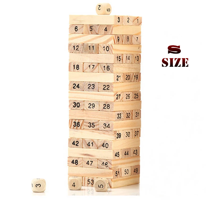 

54 primary color building blocks parent-child interactive building blocks family interactive game puzzle family entertainment
