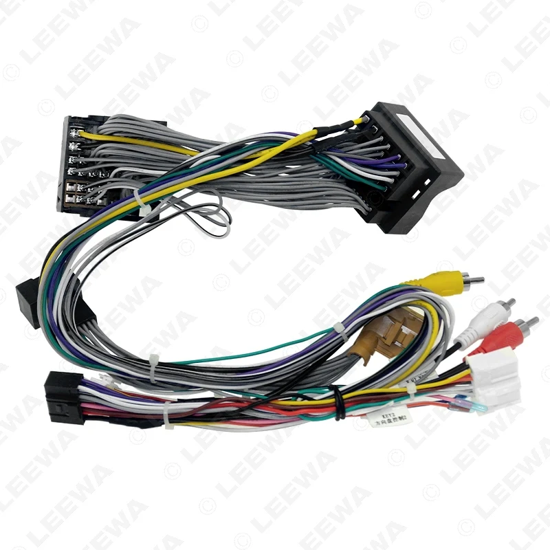 de Canbus, Instalação Estéreo, Fio Adaptador, 16Pin, Audi Q3, 12-15