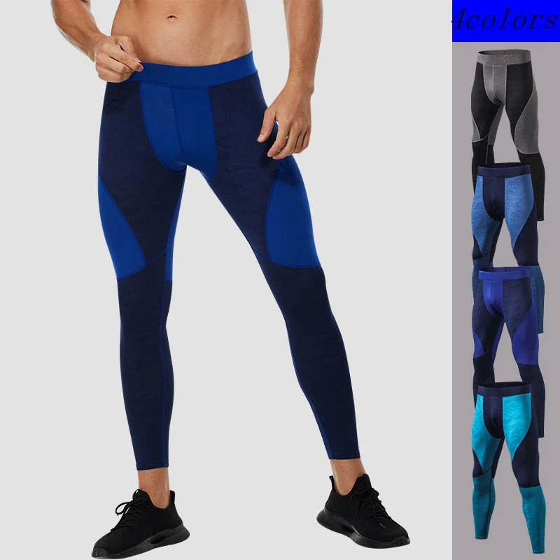 

New Men's Tights Compression Pants Compression Tights Football Training BaseLayer Underwear Running Tights Trousers