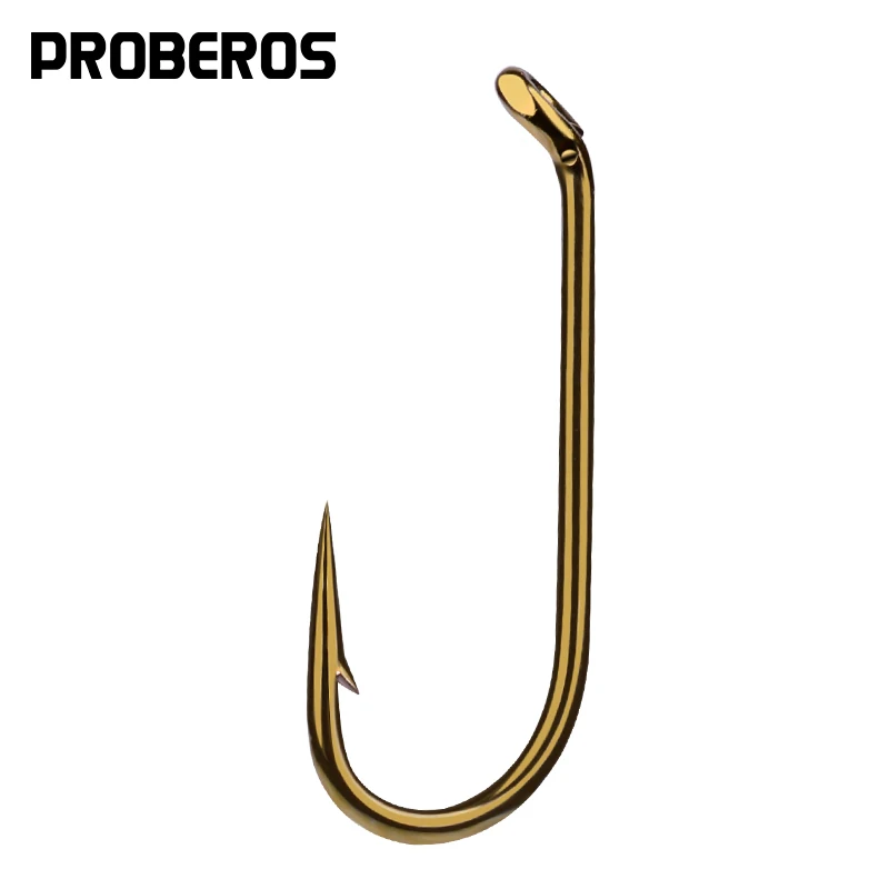

PROBEROS Fly Fishing Hook 80000-8/12/14/16 Size 200pc/lot fishhook Fly Hooks Fishing Trout Salmon Dry Flies Fish Hook